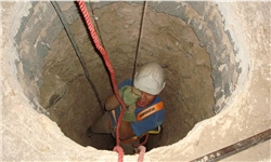 سقوط دختر زرندی در چاه/تصویر