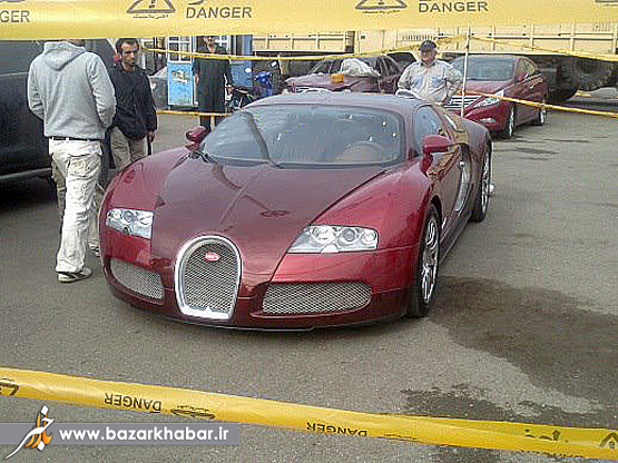 بوگاتی به ایران آمد/عکس