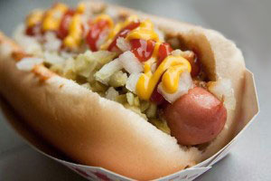 هات داگ رژیمی درست کنید