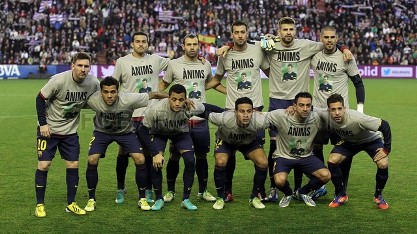 تصاویری از بازی بارسا،رئال و میلان