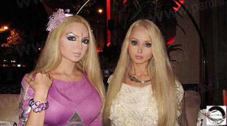 ۲ تا باربی های زنده اکراینی