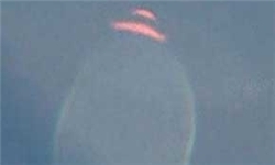 سقوط یک بشقاب پرنده در ژاپن_عکس