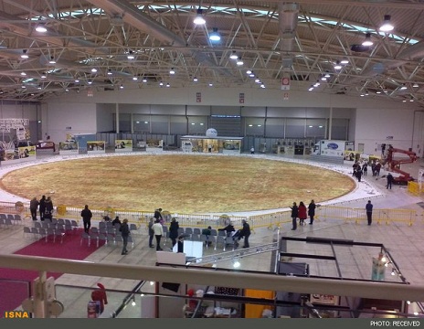 بزرگترین پیتزای جهان_عکس