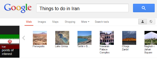 جاذبه توریستی شهر و کشورهای مختلف توسط گوگل