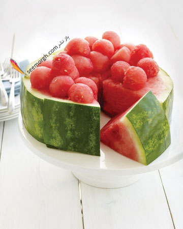 پیشنهادهایی برای تزئین هندوانه شب یلدا